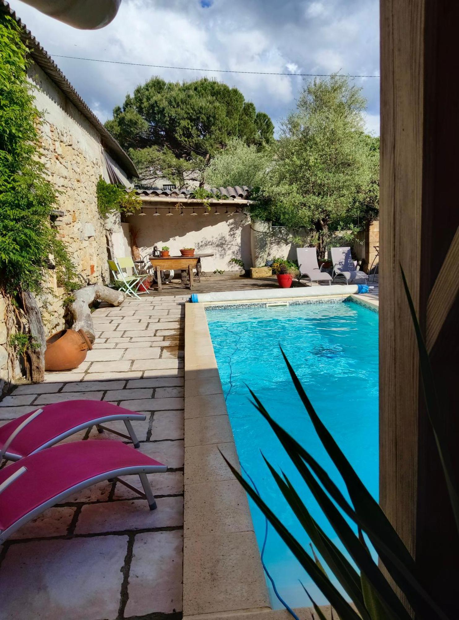 Chambre L'Orchidee Vallon-Pont-dʼArc Exterior foto